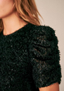 ABERCROMBIE & FITCH - Robe longue verte  - C03035