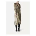 FORTE_FORTE - Robe mi-longue dorée - C03490