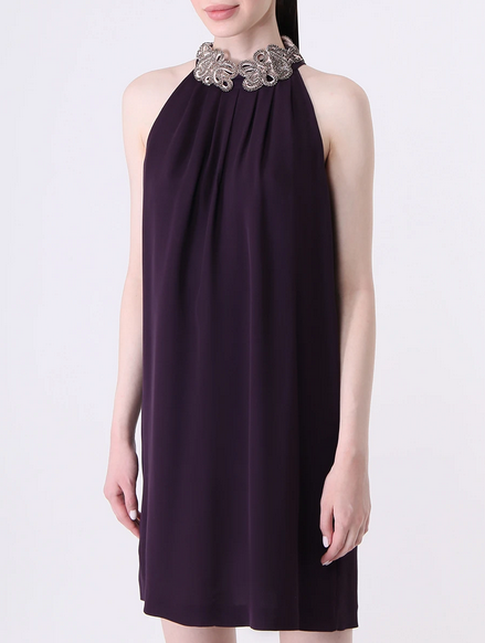 DIANE VON FURSTENBERG - Robe courte noire  - C03498