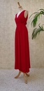 HARPE - Robe longue rouge  - C02176