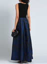 RALPH LAUREN - Robe longue noire  - C03506