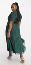 ASOS DESIGN - Robe longue verte - C03508
