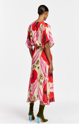 ESSENTIEL - Robe longue multicolore  - C03513