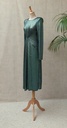 ANIYE BY - Robe mi-longue verte irisée - C03276