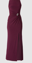 RALPH LAUREN - Robe longue mauve- C03518