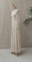 NEEDLE & THREAD - Robe longue sequin blanc  - C03522