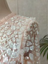 NEEDLE & THREAD - Robe longue sequin blanc  - C03522