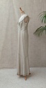 RALPH LAUREN - Robe longue dorée & argentée  - C03523