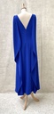 ADOLFO DOMINGUEZ - Robe longue bleue  - C03321