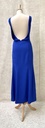 ADOLFO DOMINGUEZ - Robe longue bleue  - C01895