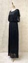 CTN - Robe longue noire  - C01861
