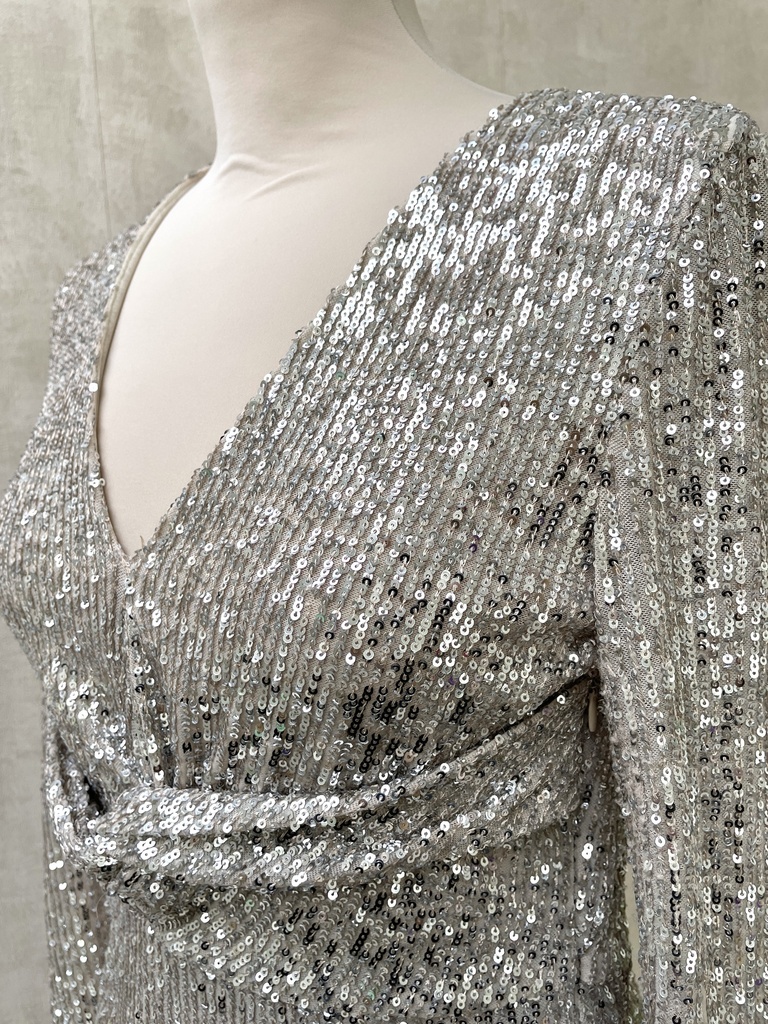 GUESS - Robe longue dorée  - C01883