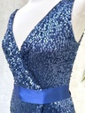 SPELL - Robe longue bleue  - C01752