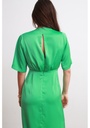 JANE WOOD - Robe mi-longue verte - C03533