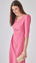 COOSY - Robe longue fuschia  - C03534