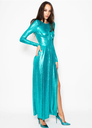 ANIYE BY - Robe longue bleue irisée  - C03536