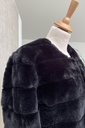 Joseph Ribkoff - Veste fourrure noire - C02914