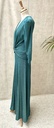EliSABETTA FRANCHI - Robe verte longues manches - C03294