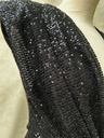 Sans marque - Robe noire sequins  - C03302