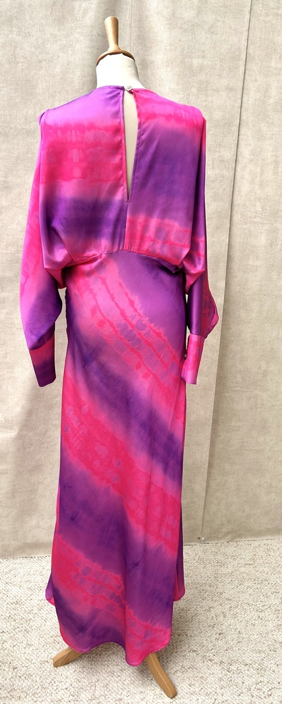 Holly & Joey - Robe longue rose mauve - C03367