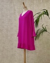 ESSENTIEL - Robe courte fushia  - C02445