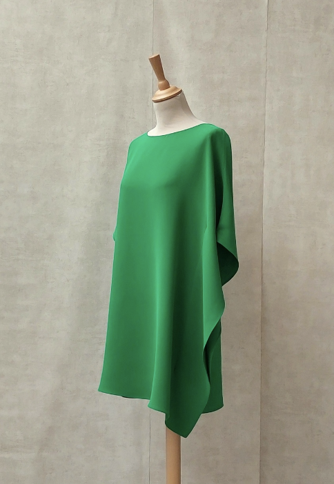 NATAN - Robe courte verte  - C02838