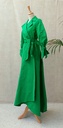 CAROLINA HERRERA- Robe longue verte  - C03540