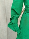 CAROLINA HERRERA- Robe longue verte  - C03540