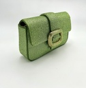 Sac vert avec strass - A1297