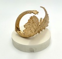 LOC - Bijoux - Manchette dorée oiseau - A1353