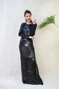 DIANE VON FURSTENBERG - Robe longue noire  - C02517