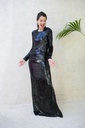 DIANE VON FURSTENBERG - Robe longue noire  - C02517