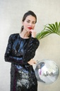 DIANE VON FURSTENBERG - Robe longue noire  - C02517