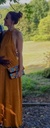 ESSENTIEL - Robe longue OCRE - C02785
