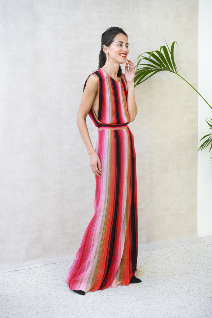 Missoni - Robe longue lignée - C03261