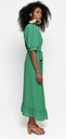 MAISON GUILLEMETTE - Robe longue verte  - C03554