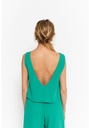 MAISON GUILLEMETTE - Ensemble haut et pantalon vert - C03568