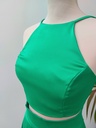 SORELLAS- Ensemble Haut et Jupe vert - C03573