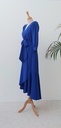 MAROSOL- Robe cache-coeur bleue  - C03574