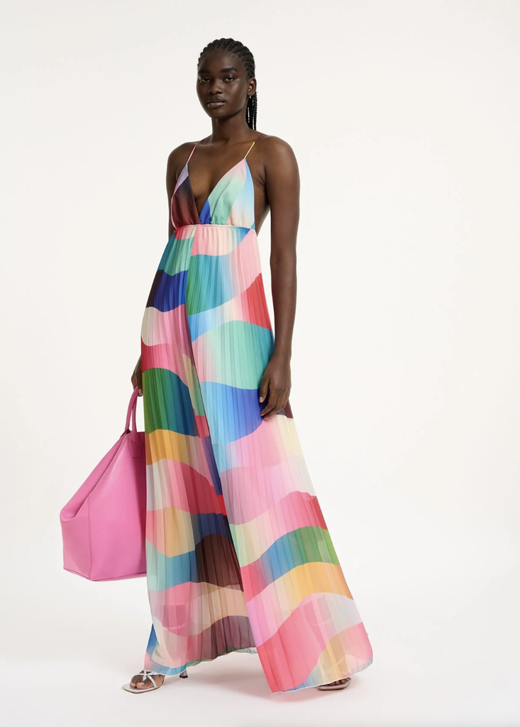 ESSENTIEL - Robe Combinaison longue multicolore - C03030