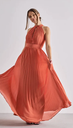 Eva&Lola - Robe longue terracotta  - C03581