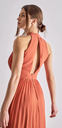 Eva&Lola - Robe longue terracotta  - C03581
