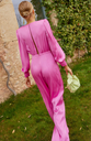 Lady pipa - Combinaison longue rose  - C03586