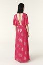 BASH - Robe longue ALBY rose - C03592