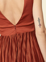 SESSUN - Robe Midi Terracotta - T34/36 - C03594