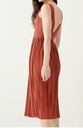 SESSUN - Robe Midi Terracotta - T34/36 - C03594
