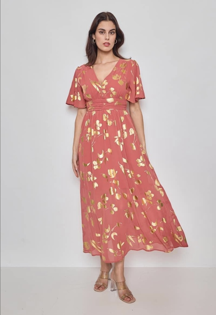 Robe Maxi terracotta - T42 - C03596