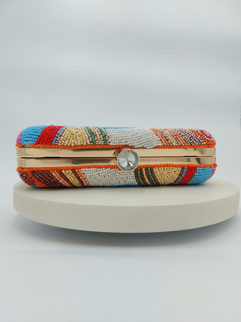 Sac Arty perles Multicolore - A864