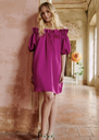 SEZANE - Robe Mini TAMARA fuchsia - C03058