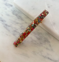 Résine Hair Clip - Barette Fine - Paillettes Multicolores - GLEEBEE